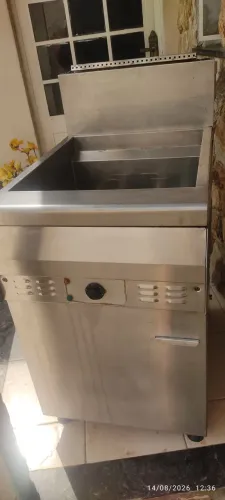 Fritadeira INOX GLP 45 litros água&óleo"LEIA TUDO"