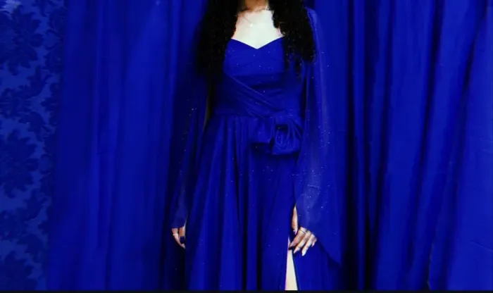 Vestido Azul Royal de festa elegante(formatura, casamento e etc)