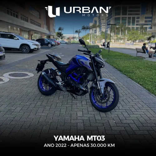Yamaha MT03 - impecável - Ac troca
