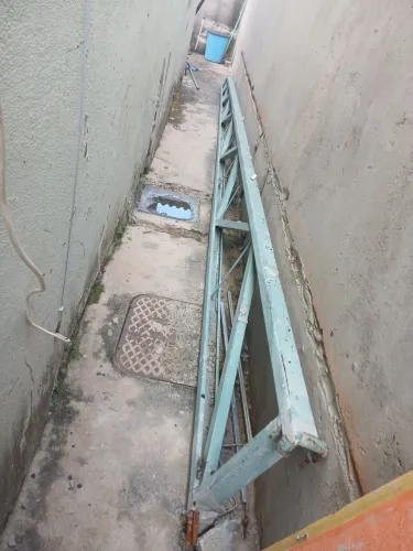 Tesoura metálica para cobertura