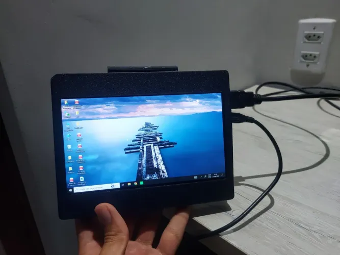 Monitor portatil 7 polegadas Touch IPS HDMI