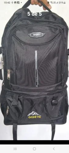 MOCHILA CARQUEIRA EXPANSÍVEL 70cm de altura máxima 