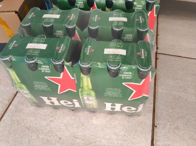 Heineken long neck fardo