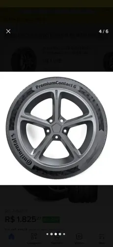 Pneu continental aro 18