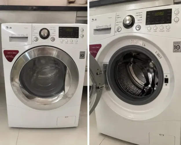 Lava e Seca LG Direct Drive 8,5 kg / 4,5 kg