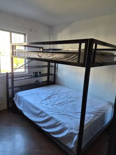 Beliche cama de casal de ferro