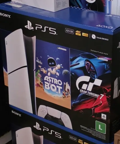 PS5 Slim + 1 Controle Extra (Leia anúncio)