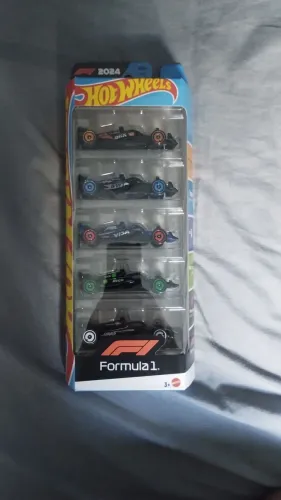 Cartelas da Hotwheels fórmula 1