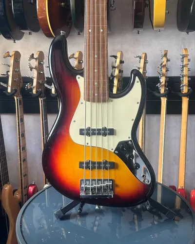 Contra baixo Tagima TJB 5 Fretless Handmade Brazil 2013