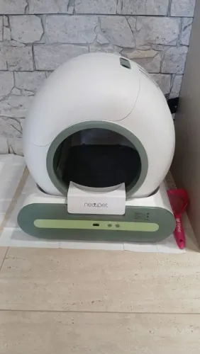 Caixa de areia para gatos automática 