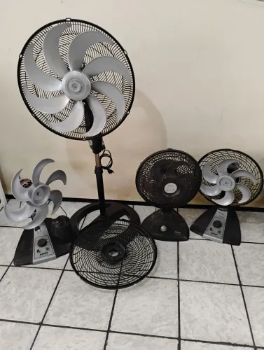 ventiladores para retirar peças