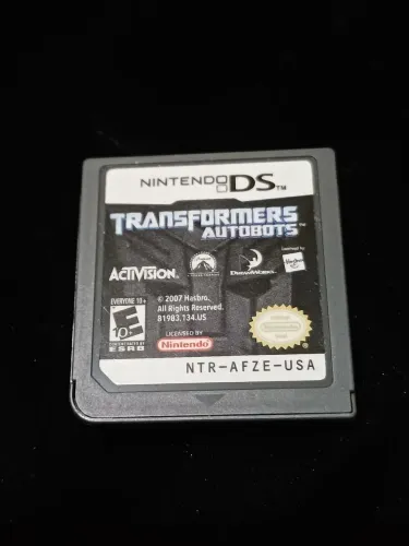 Fita Transformers Autobots do Nintendo Ds Original!