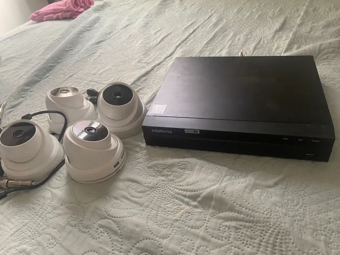 Câmeras com DVR intelbras 