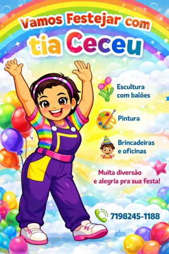 Recreação para todos os eventos