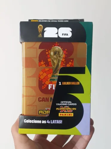 Lata Bronze Copa Do Mundo 2026 Panini Adrenalyn XL - Lacrada