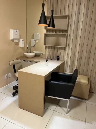 Banca pronta para consultorio