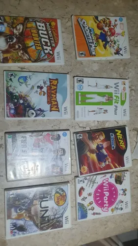 Jogos Wii (veja a descrição)