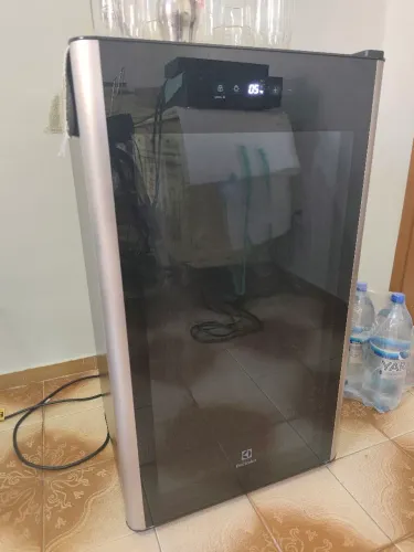 Adega Electrolux 34 Garrafas Uma Porta com Painel Digital WSF34