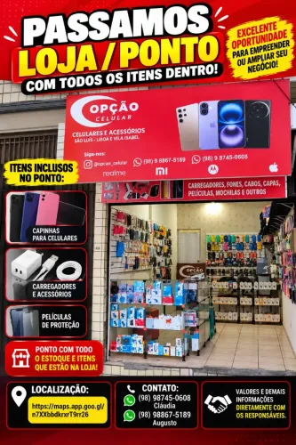 PASSAMOS LOJA / PONTO COMERCIAL COMPLETO! 