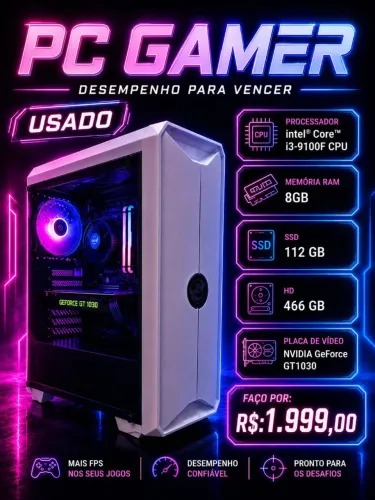 PC GAMER MEDIANO (LEIA A DESCRIÇÃO PARA VER AS PEÇAS)