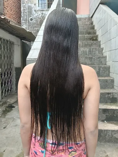 Vende-se cabelo humano virgem nunca levou nenhum tipo de química