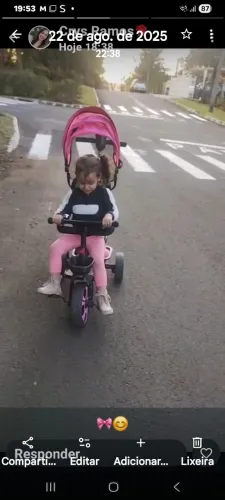 Triciculo para meninas
