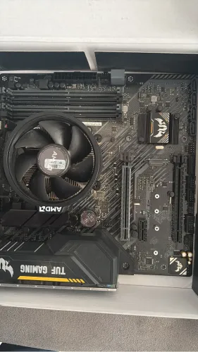 Placa Mãe Tuf b450m-plus II Gaming Processador Rayzen 7 5700x