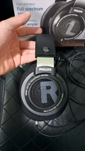 Headphone Philips SHP9500 Open-Back Hi-Fi - Completo na Caixa (Impecável)