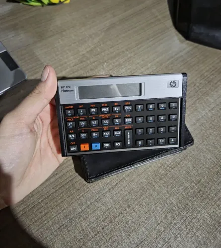 Calculadora HP 12C Platinum Original + Capa HP