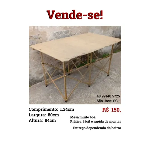 Masa para feira