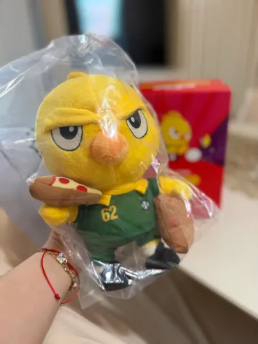 Canarinho Ifood Pelúcia Copa 1962