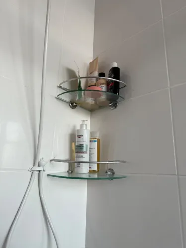 Porta Shampoo Vidro