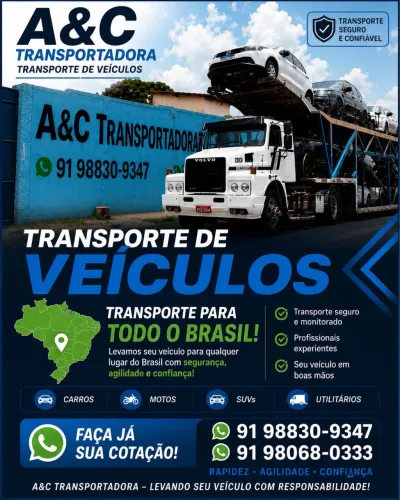 Transportadora de veículos 