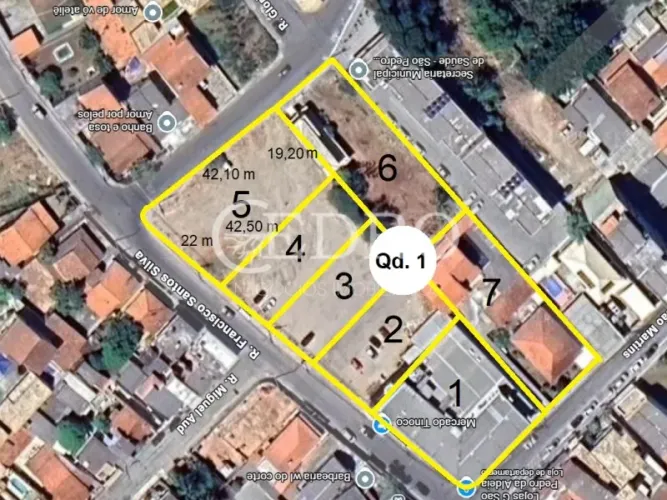 Terreno Esquina Plano Limpo Centro São Pedro.