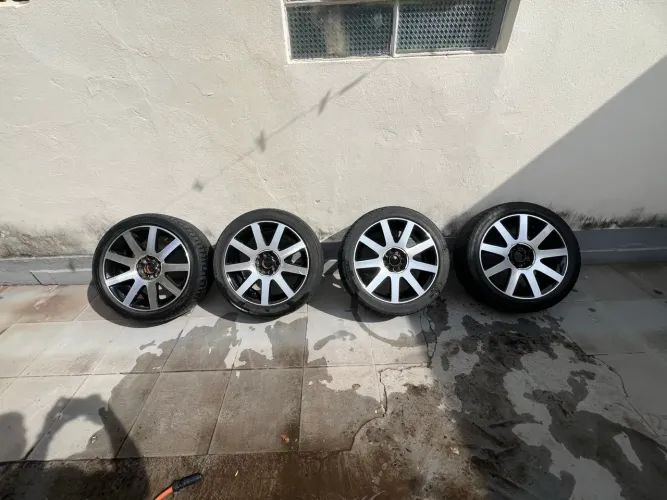 Rodas aro 17 multifuros de 5