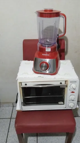 Forno elétrico e liquidificador