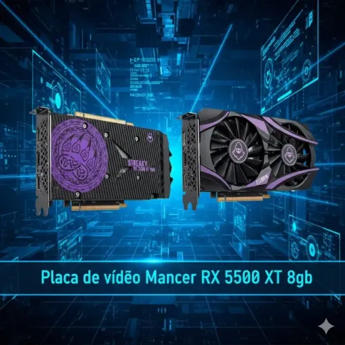 Placa de vídeo Mancer RX 5500 XT 8gb