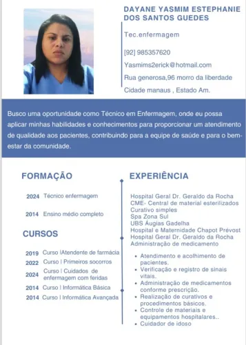 Cuidador de idoso e técnico de enfermagem