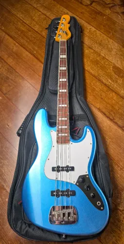 Contrabaixo G&L Tribute JB Bass Jazz (Leo Fender Design) Lake Placid Blue novo com bag