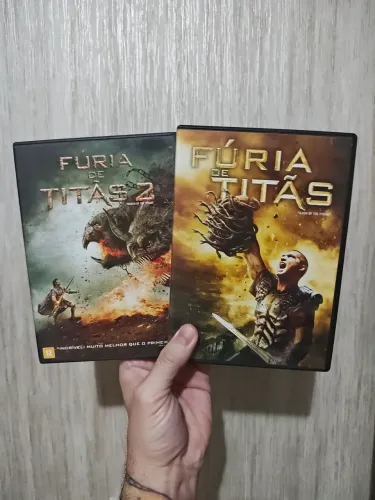 Fúria de Titãs 1 e 2 Dvd original 