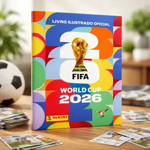 ÁLBUM DA COPA DO MUNDO 2026 NOVO