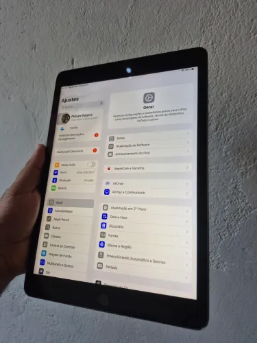 iPad 9 64gb cinza com caneta apple pencil