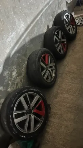Jogo de roda aro 16 VW 5x100