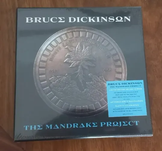 Cd Bruce Dickinson The Mandrake Project Importado Europeu Deluxe Mediabook lacrado