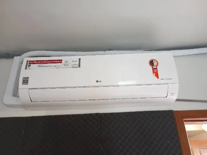2 unid. - Ar condicionado split LG Dual Inverter 18.000 BTUs