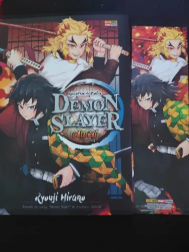 Mangá Demon Slayer (Kimetsu No Yaiba) Gaiden | Original | Seminovo Excelente Estado