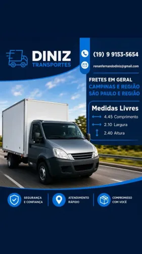 Fretes e mudanças em geral . WhatsApp (19) 9  *