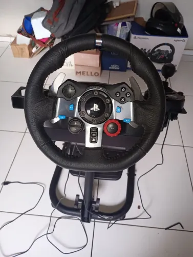 Volante Logitech G29 + Câmbio + Suporte