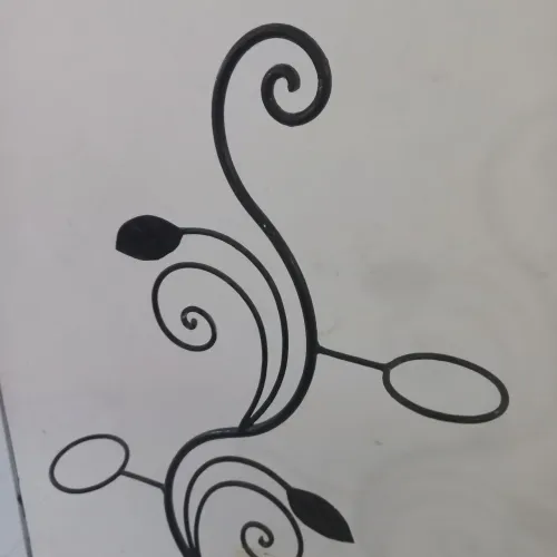 porta plantas de ferro