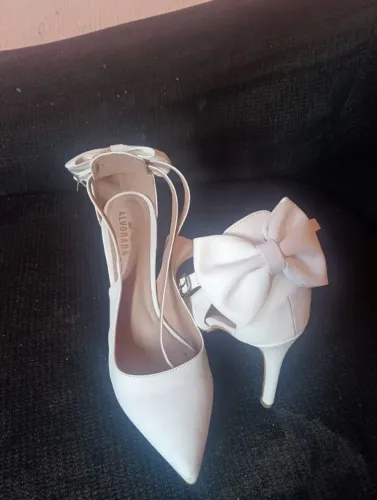 SALTO FEMININO BRANCO - ALVORADA